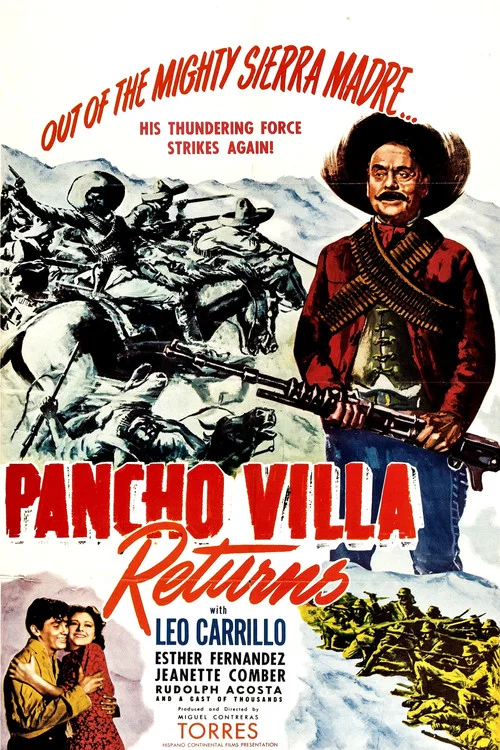 Movie poster for Pancho Villa Returns (1950)