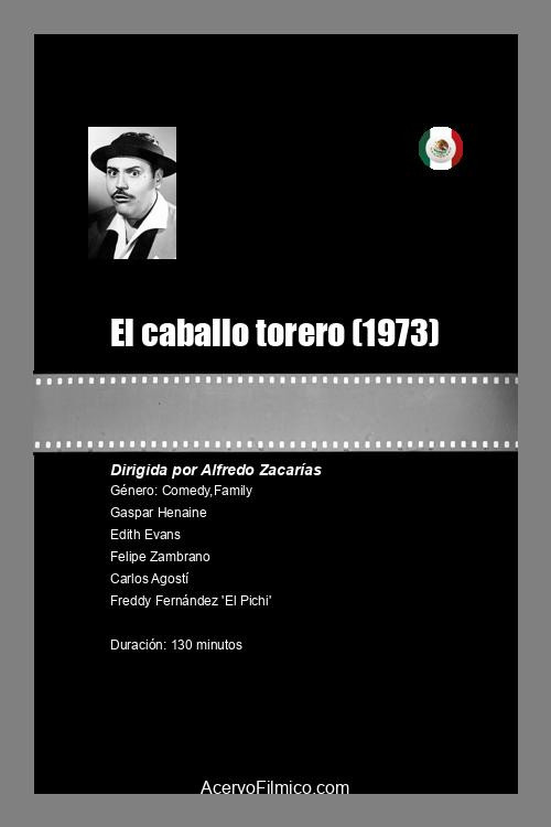 Movie poster for El caballo torero (1973)