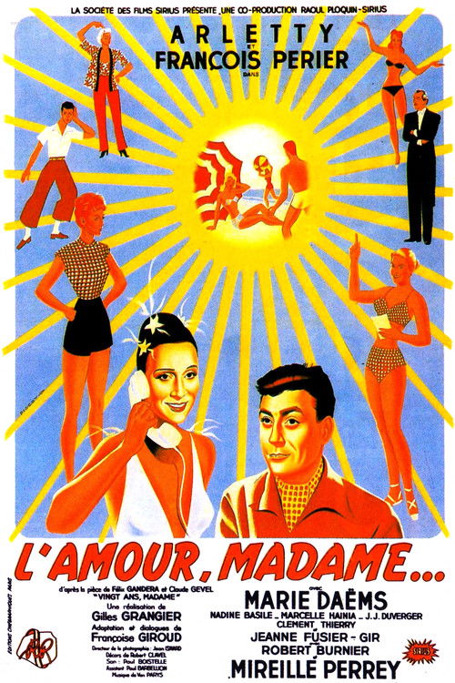 Movie poster for Love, Madame (1952)