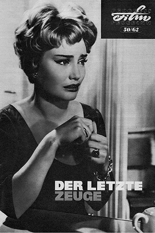 Movie poster for The Last Witness (1960)