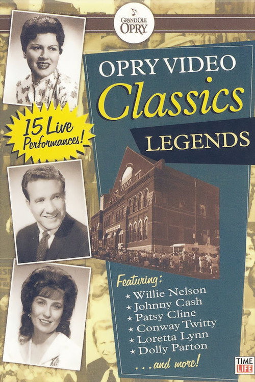 Movie poster for Opry Video Classics : Legends (2007)