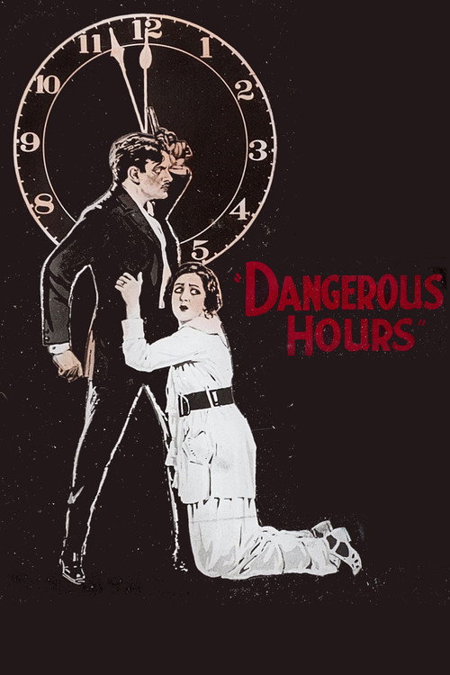 Movie poster for Dangerous Hours (1919)