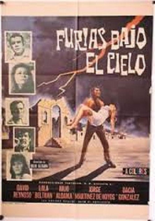 Movie poster for Furias bajo el cielo (1971)