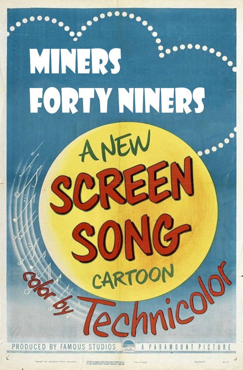 Movie poster for Miners Forty Niners (1951)