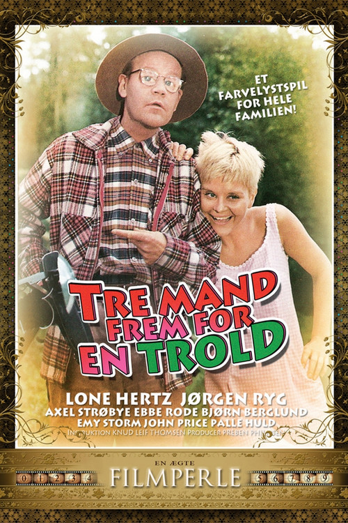 Movie poster for Tre mand frem for en trold (1967)