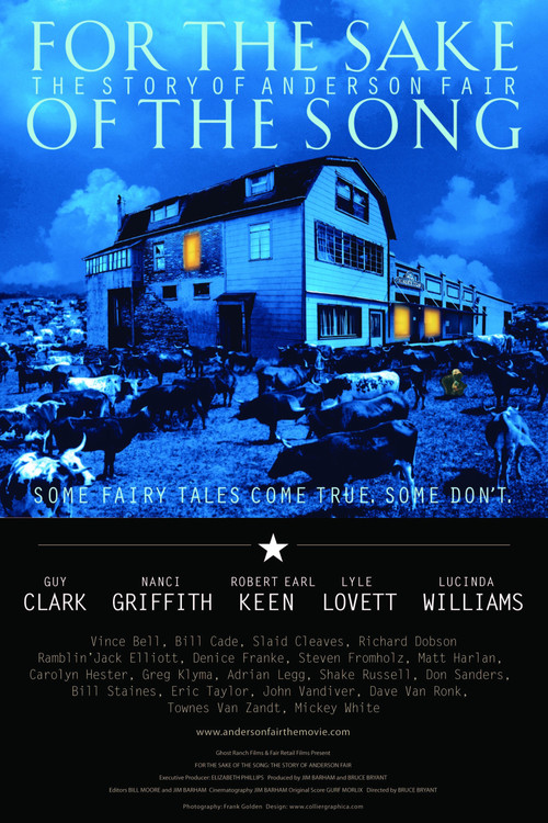 Movie poster for For the Sake of the Song: The Story of Anderson Fair (2010)