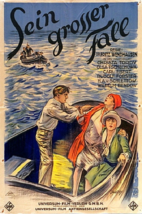 Movie poster for Sein großer Fall (1926)