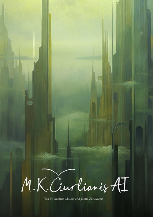 Movie poster for M. K. Čiurlionis AI (2024)