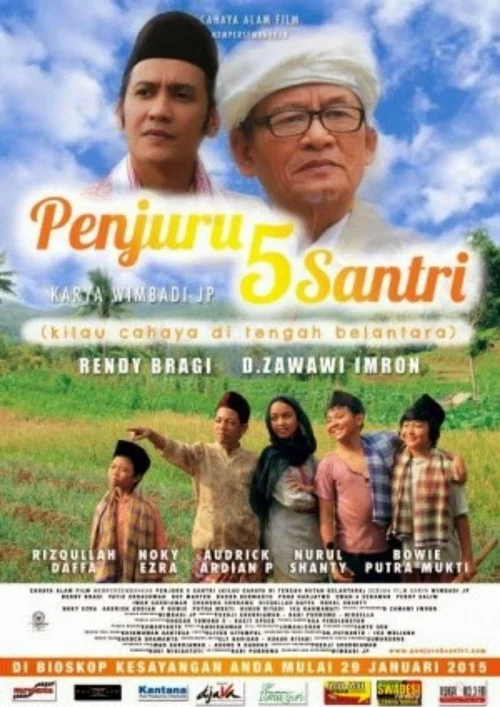 Movie poster for Penjuru 5 Santri (2015)