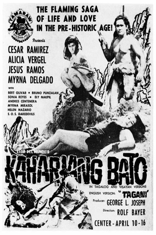 Movie poster for Kahariang Bato (1956)