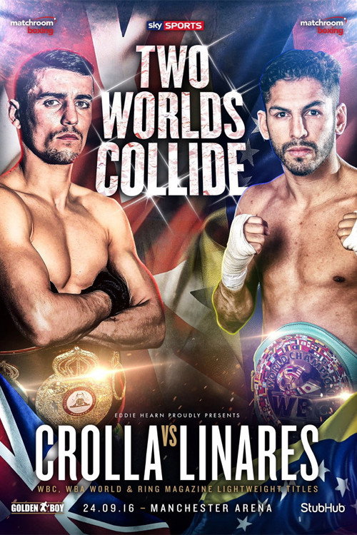 Movie poster for Anthony Crolla vs. Jorge Linares (2016)
