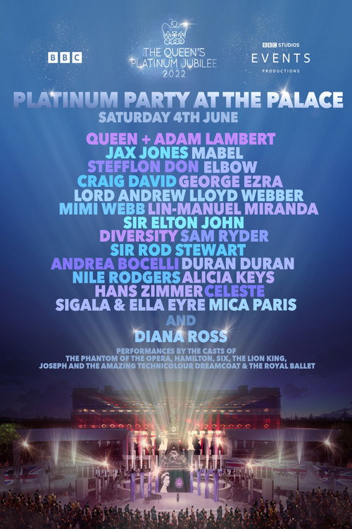 Movie poster for Platinum Party at the Palace (2022)