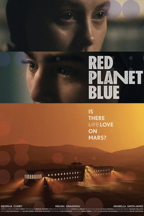 Movie poster for Red Planet Blue (2024)
