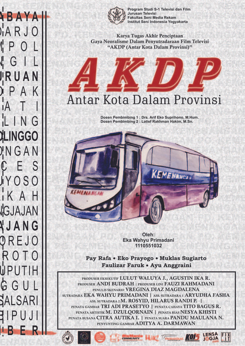 Movie poster for Antar Kota Dalam Provinsi (2017)