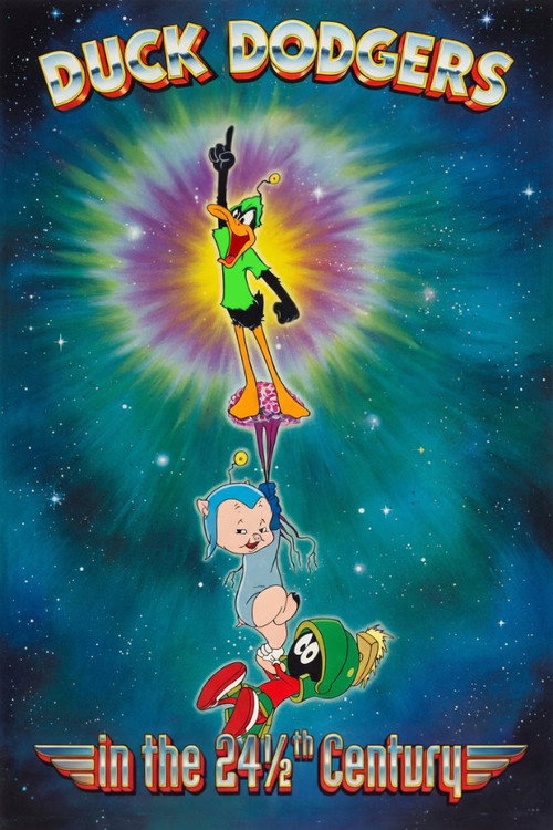 Movie poster for Duck Dodgers in the 24½th Century (1953)