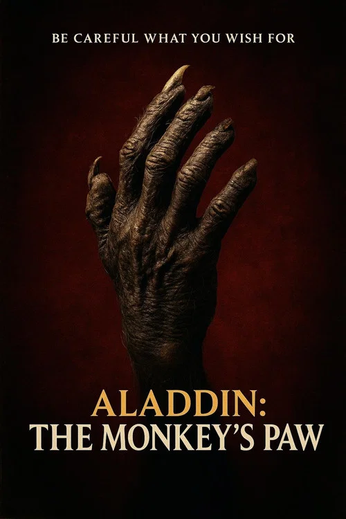 Movie poster for Aladdin: The Monkey’s Paw