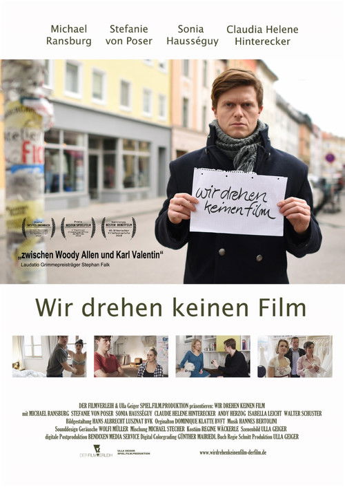 Movie poster for We're Not Shooting a Film (2020)