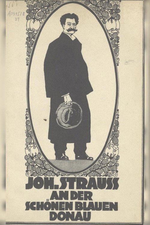 Movie poster for Johann Strauß an der schönen blauen Donau (1913)