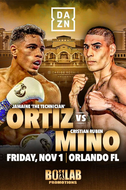 Movie poster for Jamaine Ortiz vs. Cristian Ruben Mino (2024)