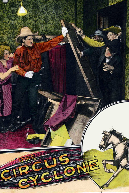 Movie poster for The Circus Cyclone (1925)
