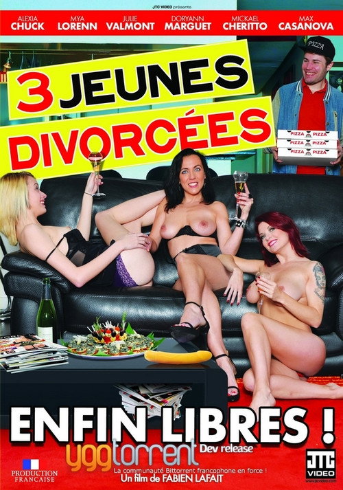 Movie poster for 3 Young Divorced Sluts (2017)