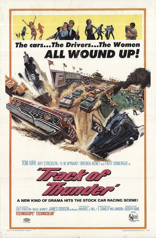 Movie poster for Track Of Thunder (1968)