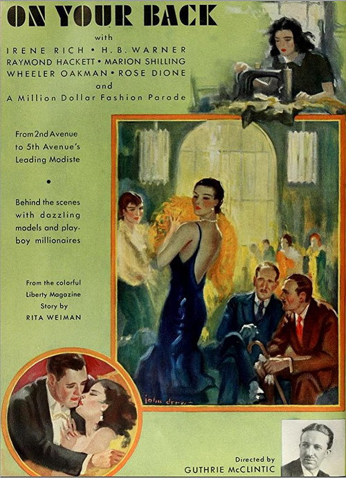 Movie poster for On Your Back (1930)
