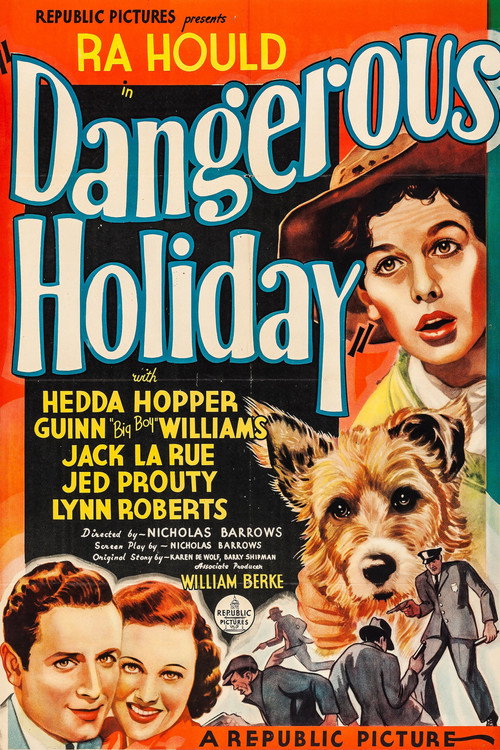 Movie poster for Dangerous Holiday (1937)