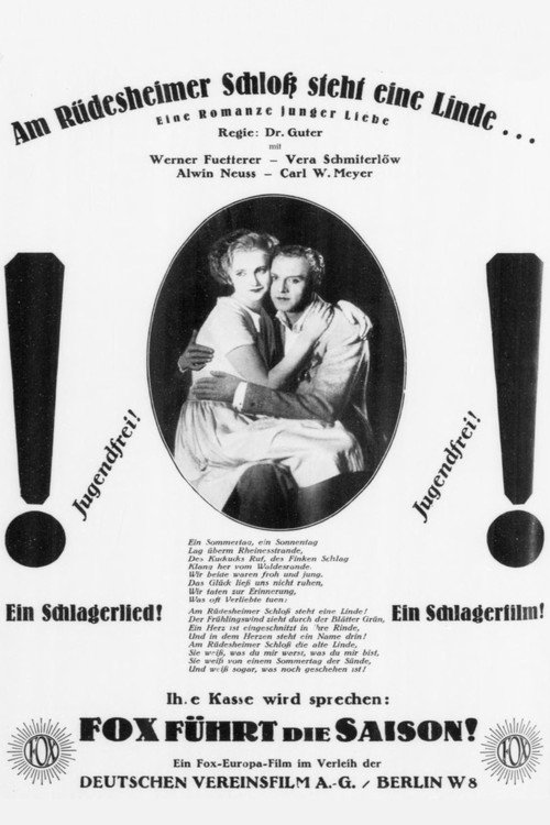 Movie poster for Am Rüdesheimer Schloss steht eine Linde (1928)