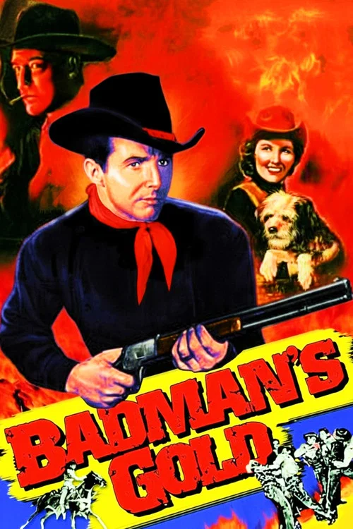 Movie poster for Badman's Gold (1951)