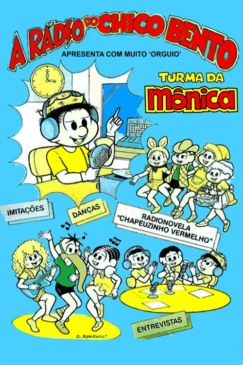 Movie poster for A Rádio do Chico Bento (1989)