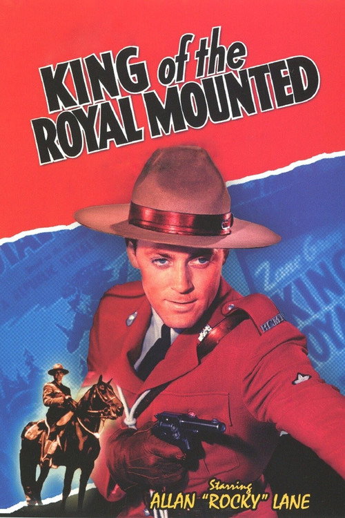 Movie poster for King of the Royal Mounted (1940)