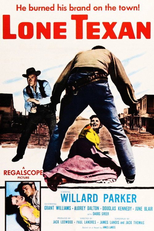 Movie poster for Lone Texan (1959)
