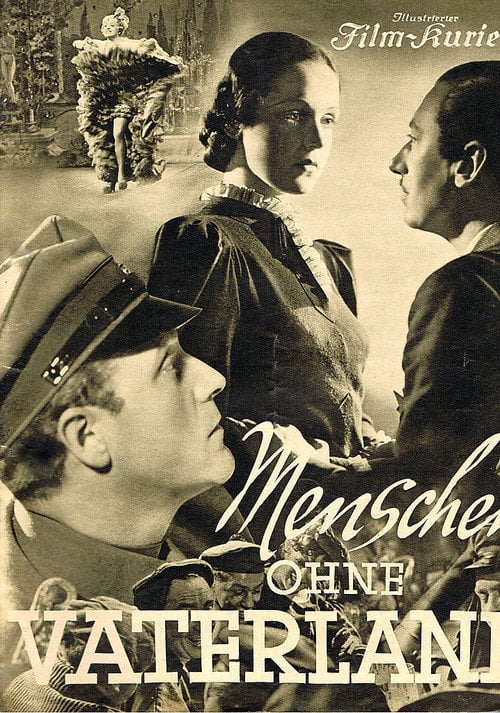 Movie poster for Menschen ohne Vaterland (1937)