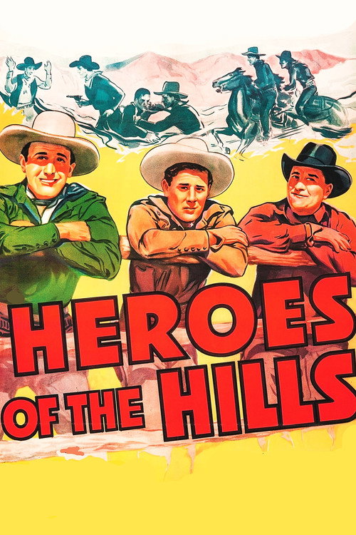 Movie poster for Heroes of the Hills (1938)