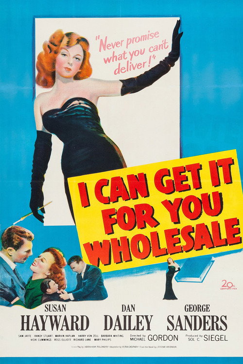 Movie poster for I Can Get It for You Wholesale (1951)