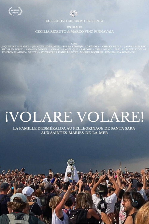 Movie poster for ¡Volare Volare! - Esméralda's Family to the Pilgrimage of Santa Sara in Saintes-Maries-de-la-mer (2024)