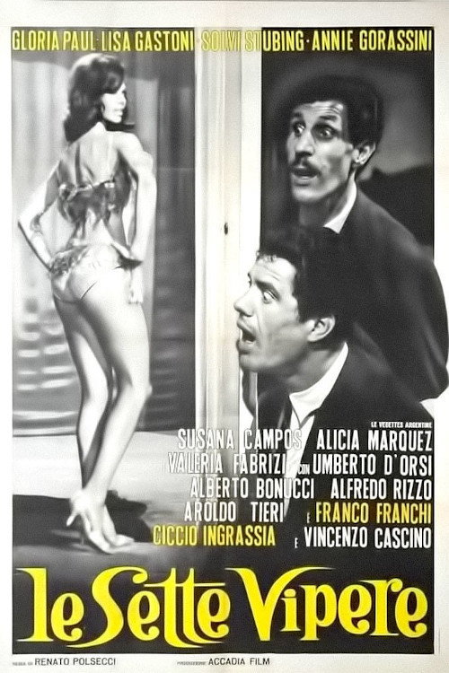 Movie poster for The Seven Vipers (The Latin Husband) (1964)