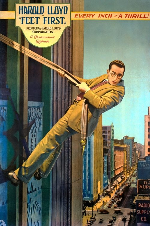 Movie poster for Feet First (1930)