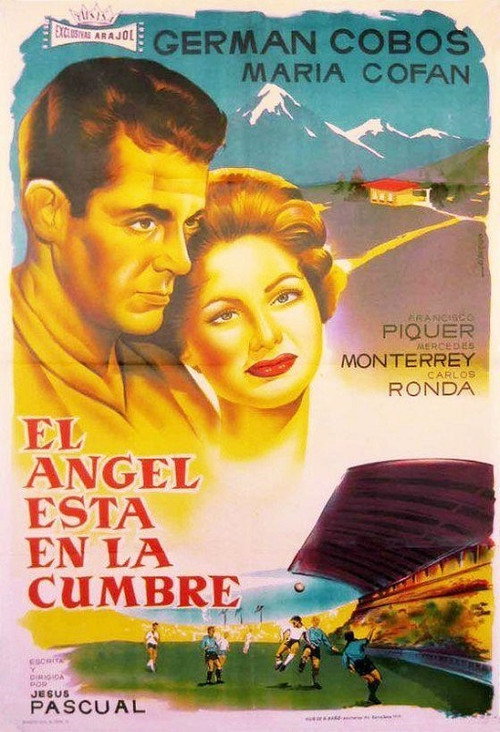 Movie poster for El ángel está en la cumbre (1958)