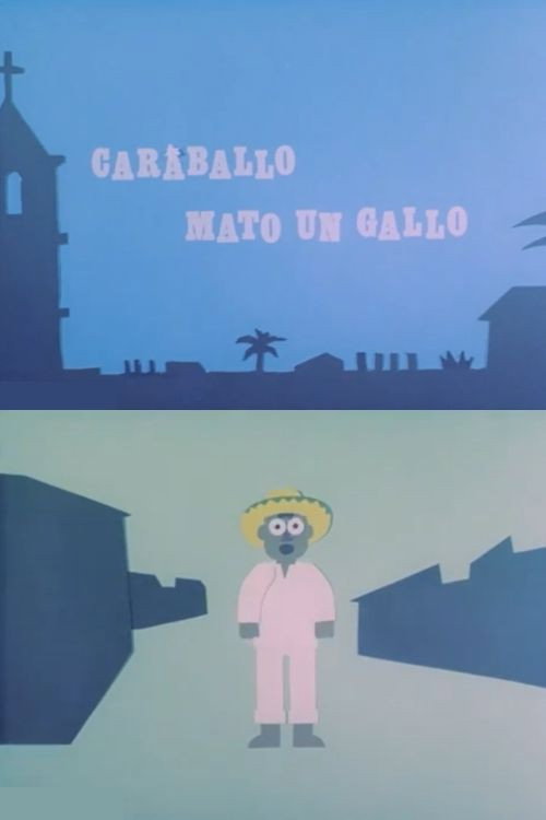 Movie poster for Caraballo mató un gallo (1983)
