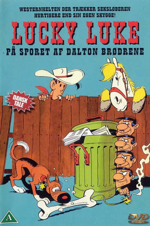 Movie poster for Lucky Luke 10 - På sporet Af Dalton Brødrene (2006)