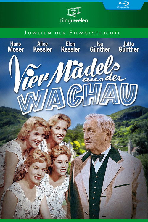 Movie poster for Vier Mädels aus der Wachau (1957)