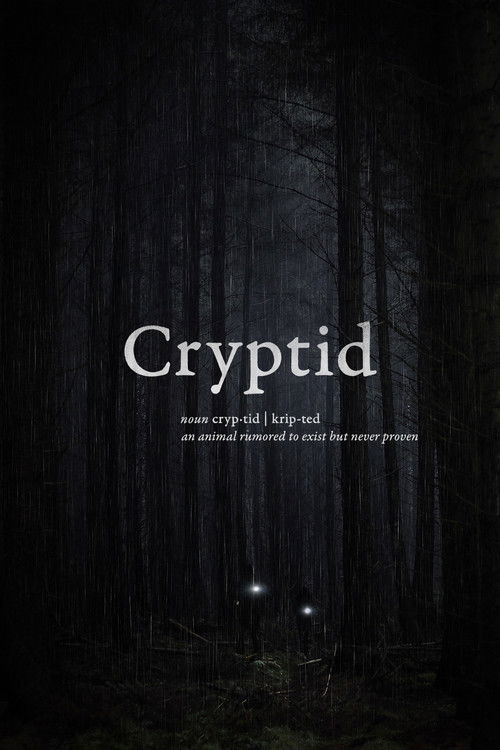 Movie poster for Cryptid (2022)