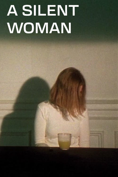 Movie poster for A Silent Woman (2002)