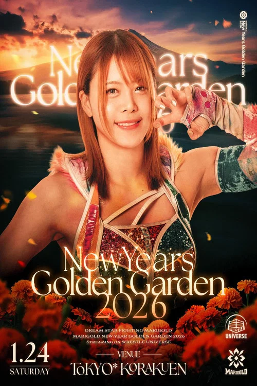 Movie poster for Marigold New Years Golden Garden 2026 ~ Day 4: Mayu Iwatani's 15th Anniversary ~ICON Forever~ (2026)