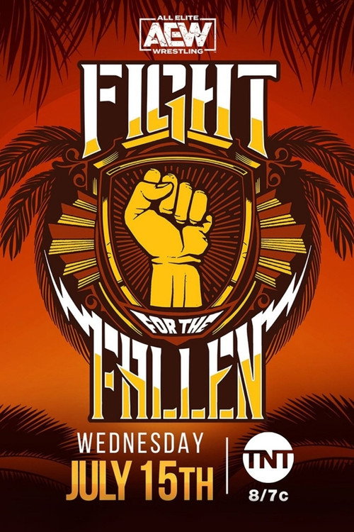 Movie poster for AEW Fight for the Fallen (2020)