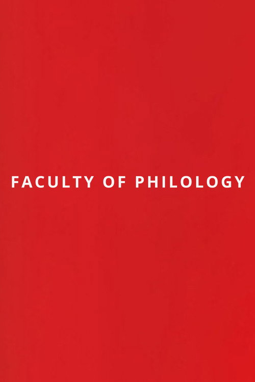 Movie poster for Faculty of Philology (2026)