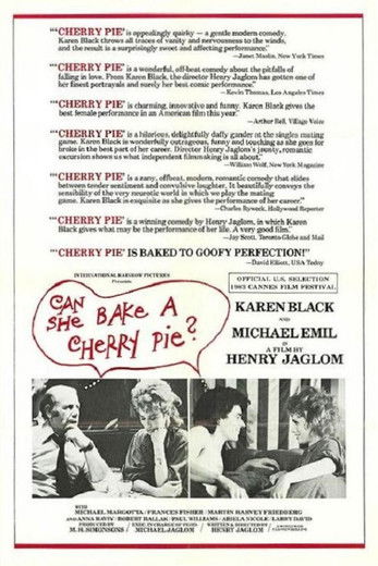 Movie poster for Can She Bake a Cherry Pie? (1983)