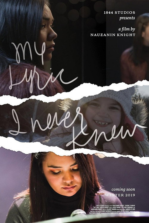 Movie poster for My Lyric I Never Knew (2019)